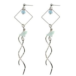 Crushed Stone & Alloy Earrings 3/$30+$4.99Shipping